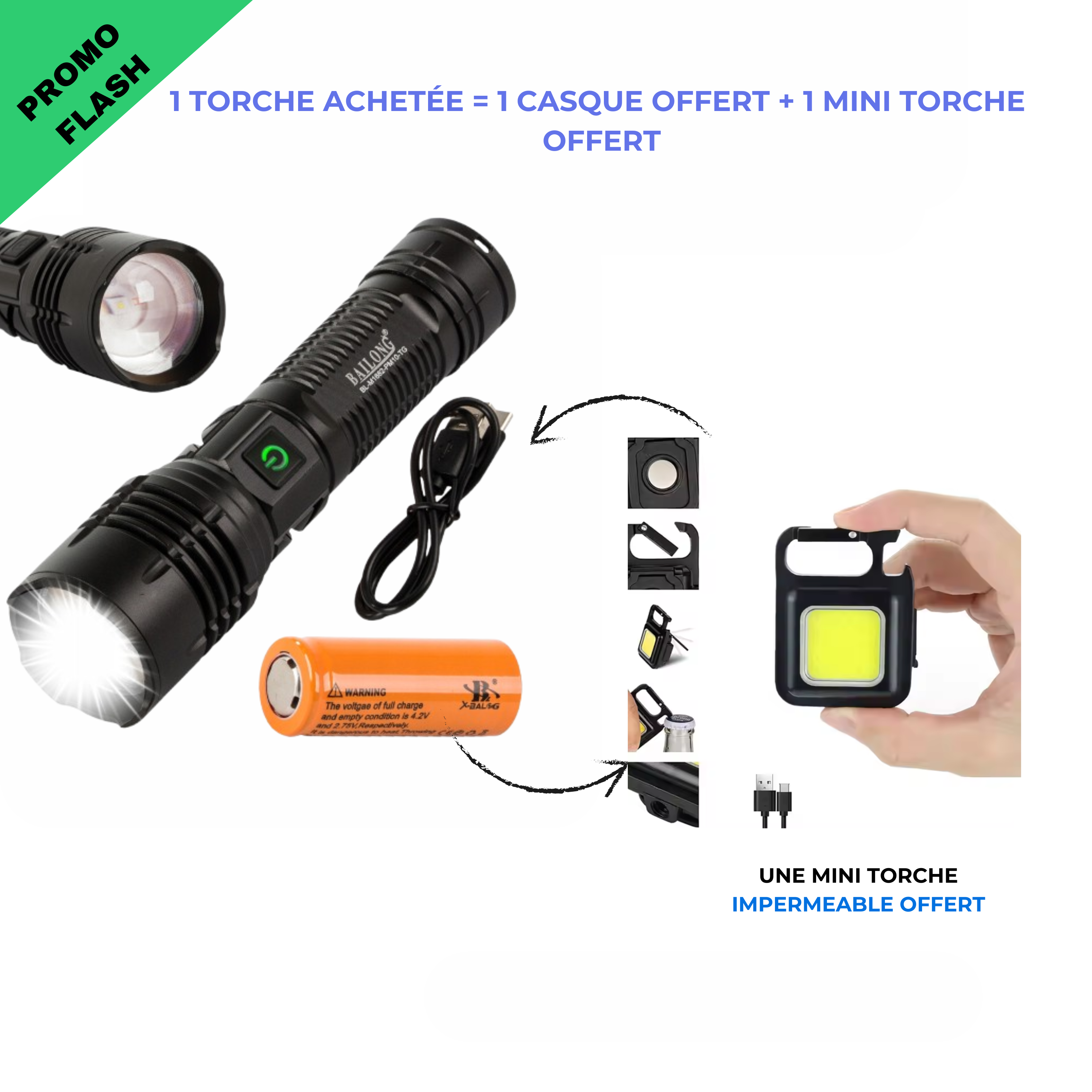 Torche SN + mini torche