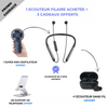 Ecouteur filaire + un mini ventilo + un ecouteur powerbank + un support de téléphone