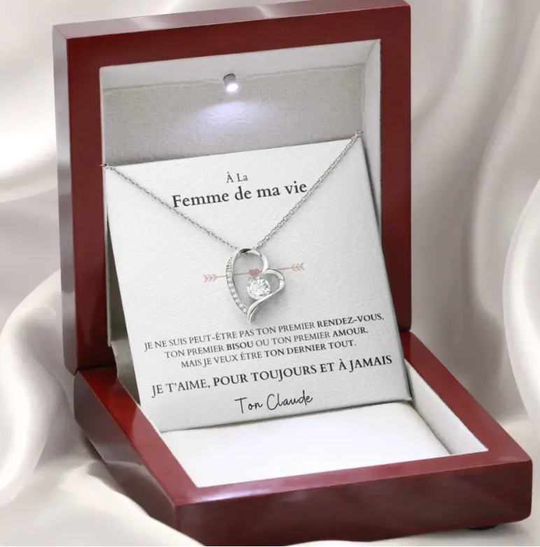collier pour la femme de ma vie
