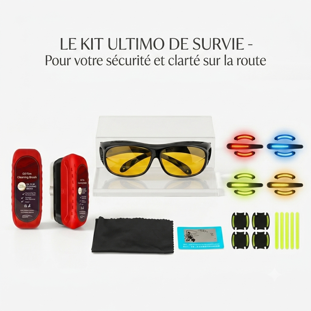 Le kit de survit ultime MALI : une lunette de vision + les stickers phares Offert gratuit